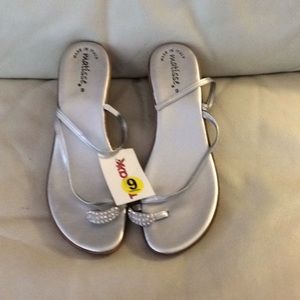 Matisse silver sandals
